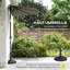 265cm Wall Mount Parasol-2138900868