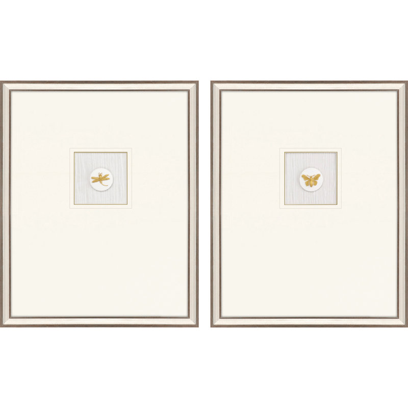 " Insect Intaglio II " 2 - Pieces