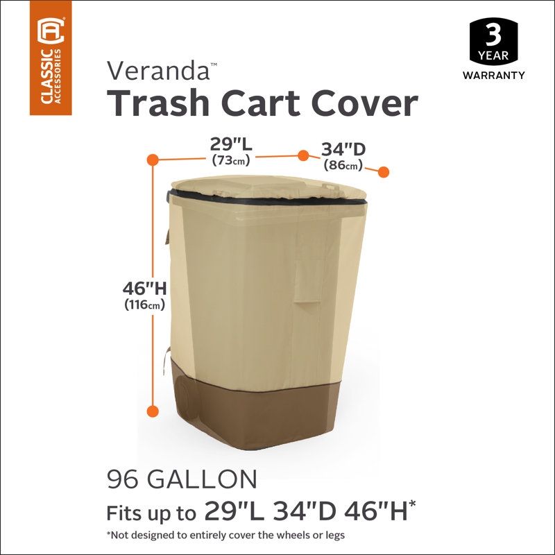 The Twillery Co.® Paulding 28.25'' W x 28.75'' D Grill Cover