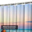 Rideau de douche avec 12 crochets Sunset-963242653