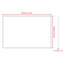 Miroir pleine grandeur surdimensionné en aluminium noir, 72 po x 48 po, idéal pour la salle de bain et le vestiaire, avec cadre mural pour accessoires, corps, plusieurs pièces d'application, haute qualité-62228436-62228438