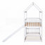 Lit superposé simple avec glissade - Économie d'espace, durable (L 79,5 po x l 90,4 po x H 93,9 po)