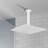 Rain Fixed Shower Head 2.5 GPM GPM-90695531