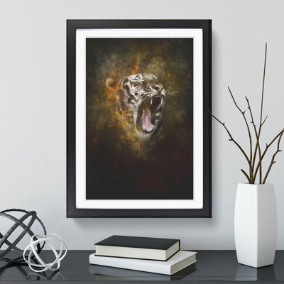 Tiger Roar - Picture Frame Graphic Art