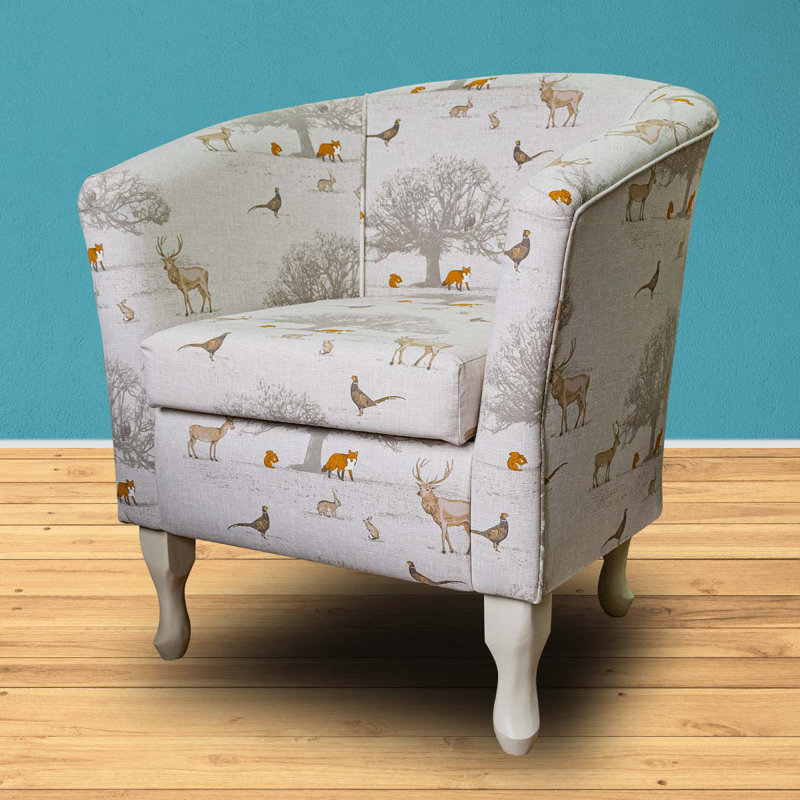 76cm Wide Tufted Tub Chair