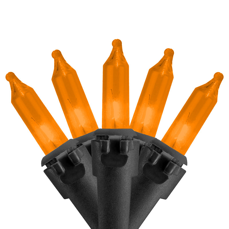 Dotan Outdoor 100 - Bulb 396'' Plug-in Mini String Light, Orange