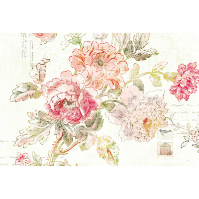 " Cottage Roses I " by Sue Schlabach