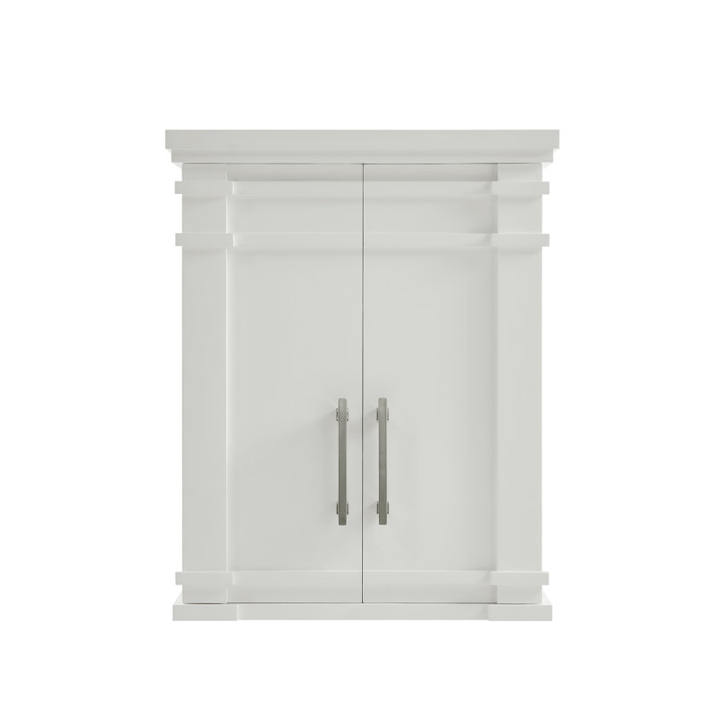 Lankford 24 Wood Wall Cabinet, White