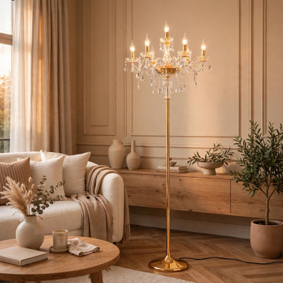 Germania 150 H cm Powder Coated Traditional Floor Lamp