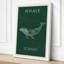 Whale in Lines Scandinavian - Wrapped Canvas-224379068-224379069