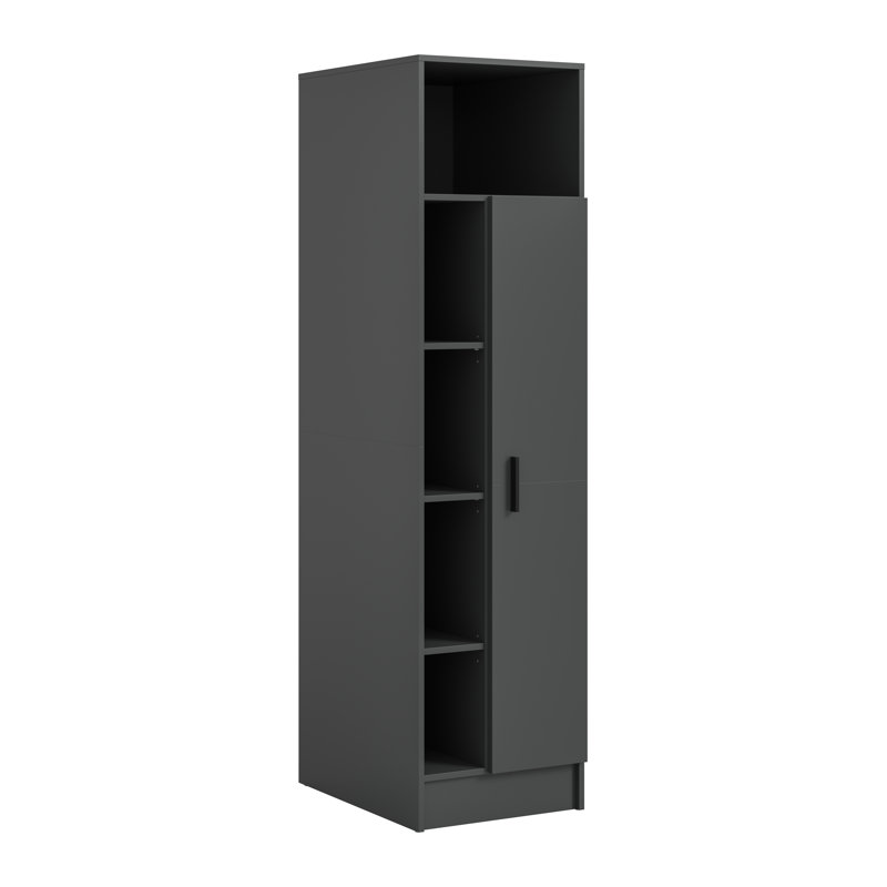 Particle Board / Chipboard Laundry Room Organiser, Black