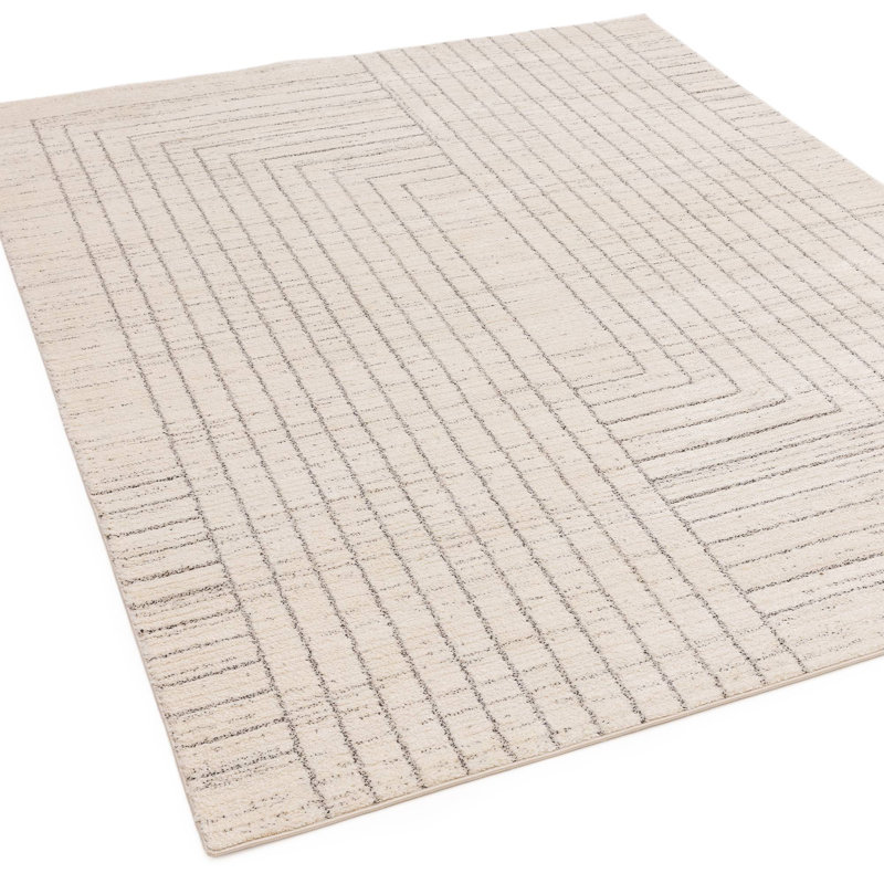 Rynesha Geometric Area Rug, Rectangle 160 x 220 cm