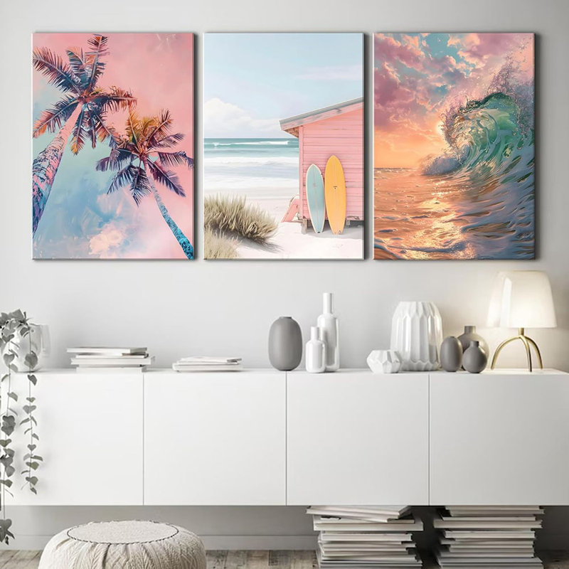 3 Piece Wrapped Canvas Print