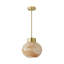 1 - Light Brushed Gold Pendant-24337574