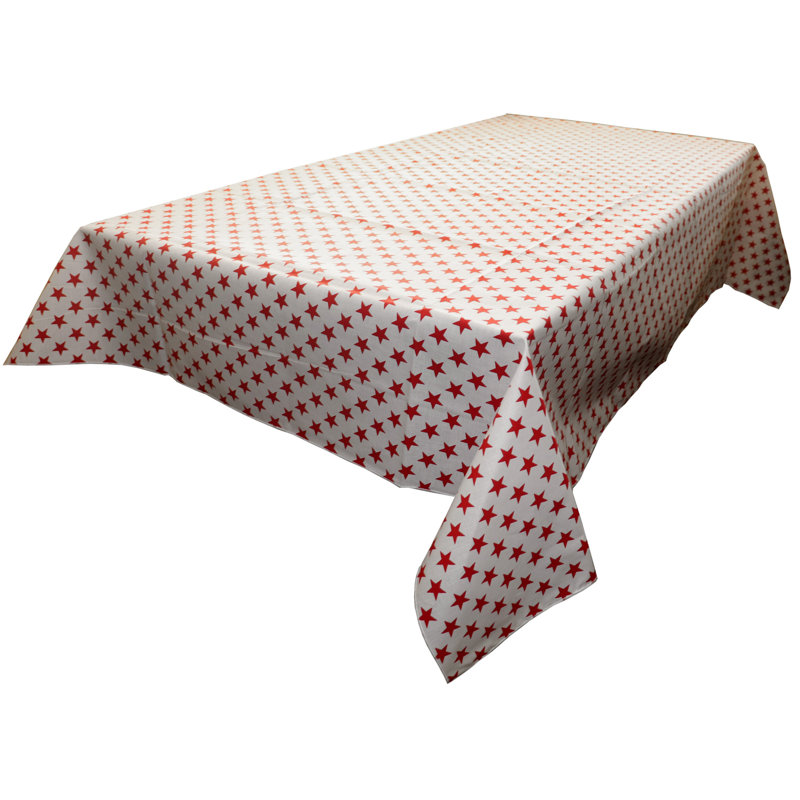 Nappes à motif d'étoiles, L 58 po x L 144 po