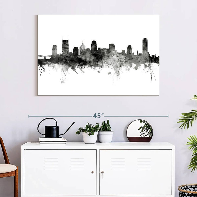Kavia, Nashville, Tennessee, horizon huit, H 26 po x l 39 po