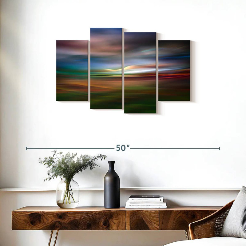 Avery Palouse, soirée abstraite, H 22 po x l 36 po