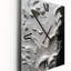 Janara - Horloge murale abstraite en marbre surdimensionnée-378501841