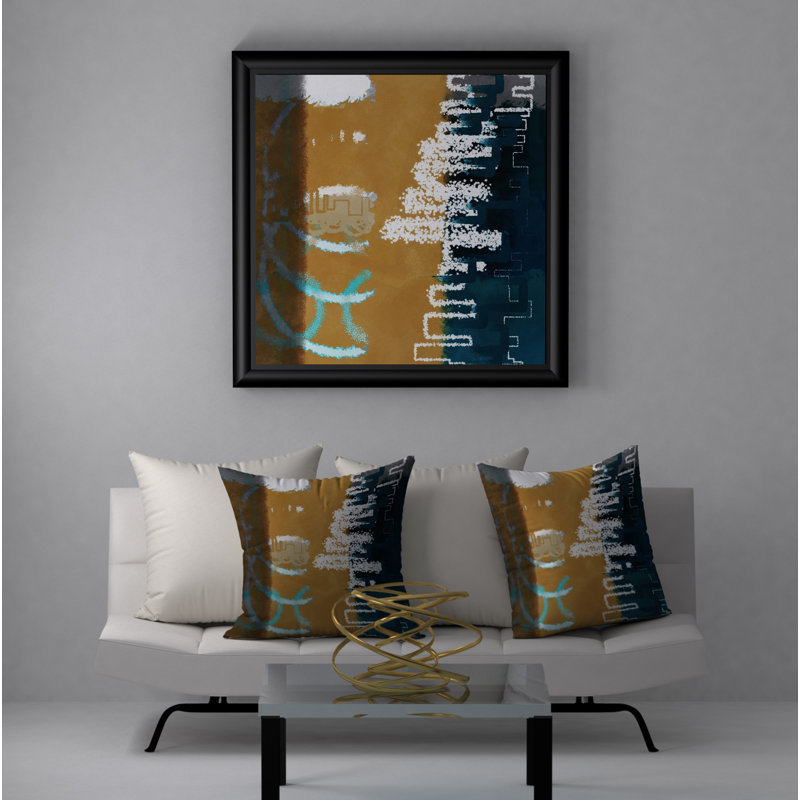 Housse de coussin carrée/insert, 20 po x 20 po