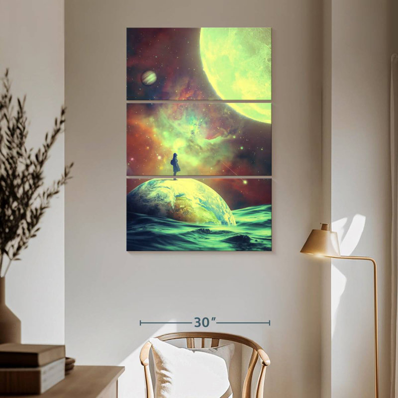 Kelan Moon Shine, 65" H x 42" W