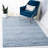 Amburgey Metro Hand Tufted Wool/Cotton Rug in Blue-289329316