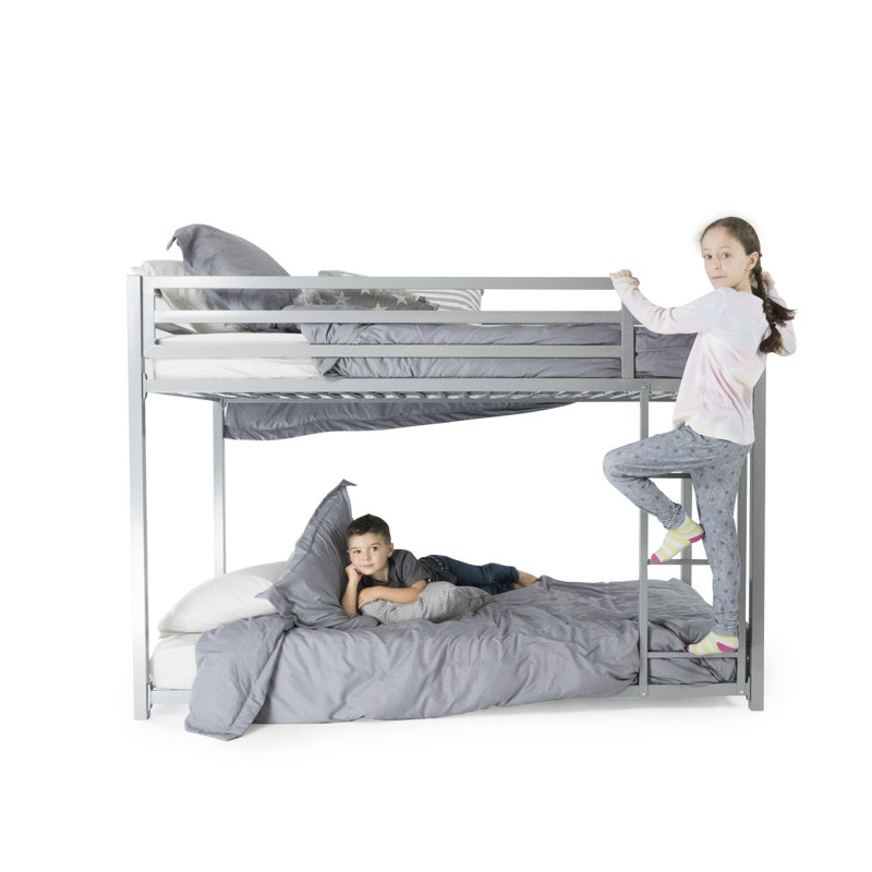 Eastfield Kids Bunk Bed, Twin Over Twin, White