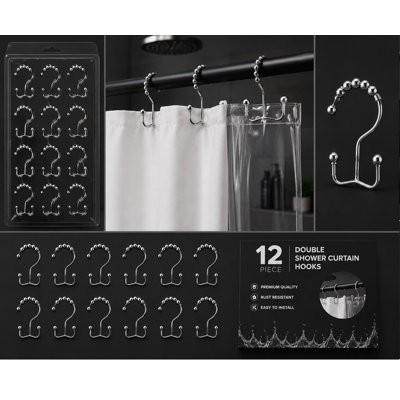 Delta Rust Resistant Shower Curtain Hook