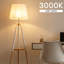 Ampoule DEL Luxrite A19 9,5 W = 75 W 3000 K, blanc doux, 1 100 LM, à intensité variable, ampoules à DEL standard E26, luminaire à boîtier fermé, calibre humide, ETL, paquet de 8