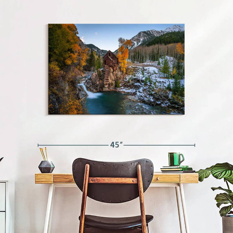Moulin Alvord Crystal River, H 26 po x l 39 po