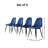 Fabric Dining Chairs, Set Of 4