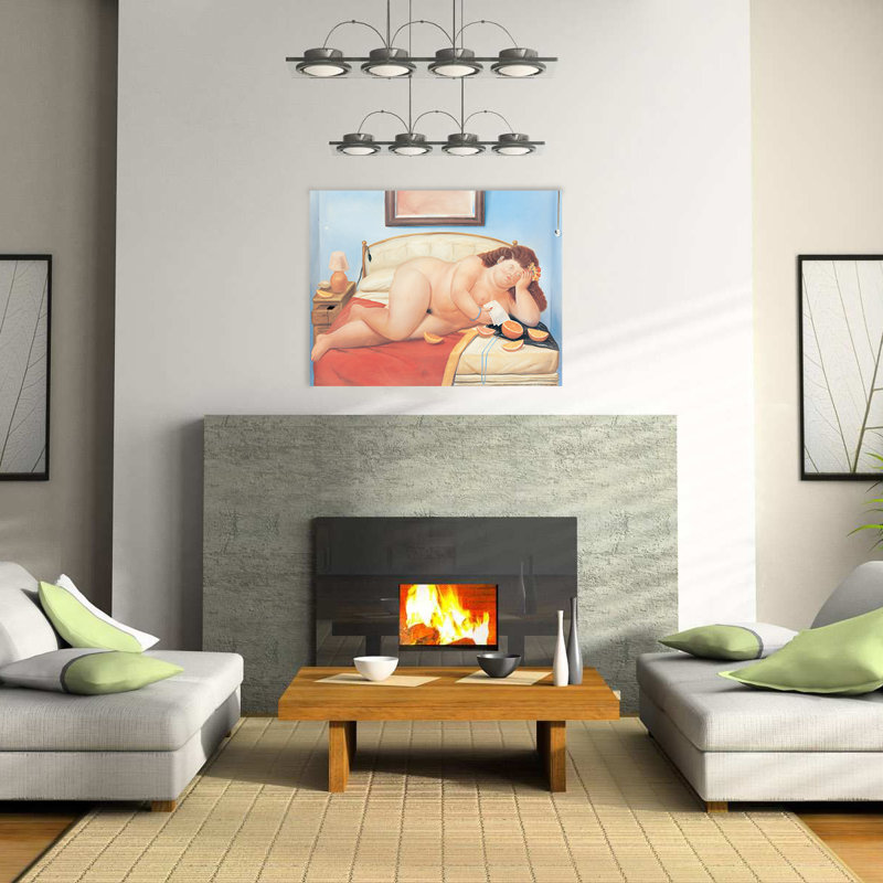 Botero - No Frame Print on Wood