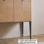 Nouvelle armoire d'appoint à pieds hauts