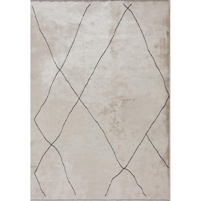 Rapture Moroccan Area Rug, Rectangle 6'7" x 8'3"