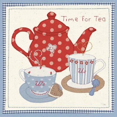 Tea Time II by Pela Studio - Wrapped Canvas Painting -  Rosalind Wheeler, C4EEA86E988B4D0A91A1DA1F4A14068B