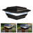 Imperial Solar Powered Integrated LED Aluminium 4 in. x 4 in. Fence Post Cap Light with Base Adapter Included-78608414-9809739
