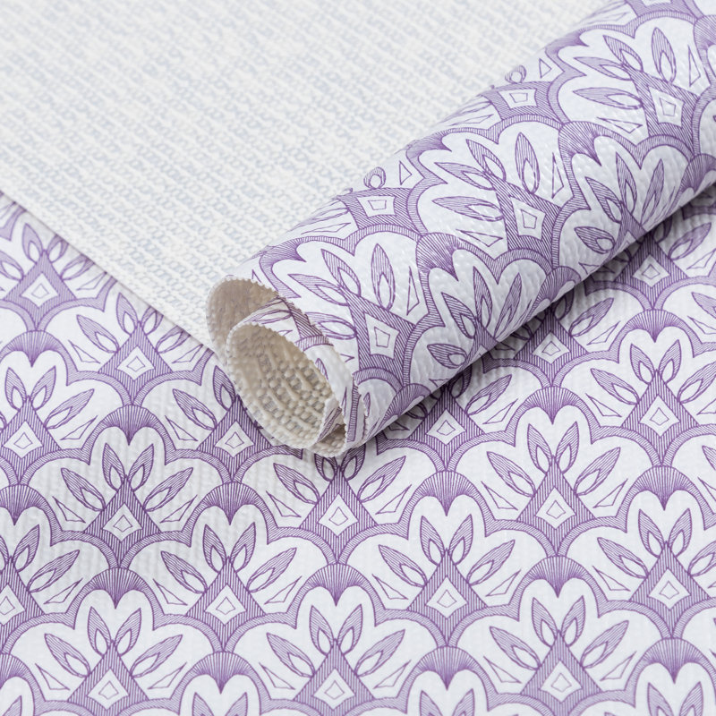 Doublure de tablette, doublures d'armoire antidérapantes non adhésives, doublures de tiroirs, mauve, 12 po x 10 pi, Purple