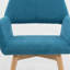 Chaise avec accoudoirs rembourrée Philodendron-910922140