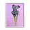 Rayé zèbre crème fond cône crème par Coco de Paris - Peinture