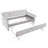 Upholstery Daybed With   Pop-Up Trundle And USB Charging Design-1616786735