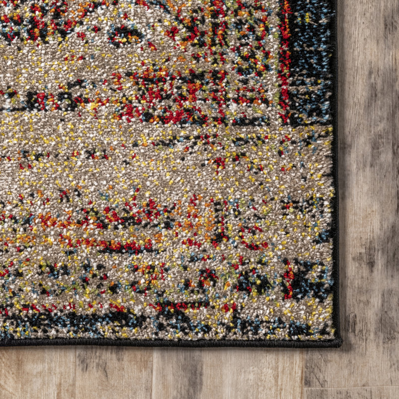 Kordell Machine Woven Indoor/Outdoor Rug , Rectangle 2' x 3'
