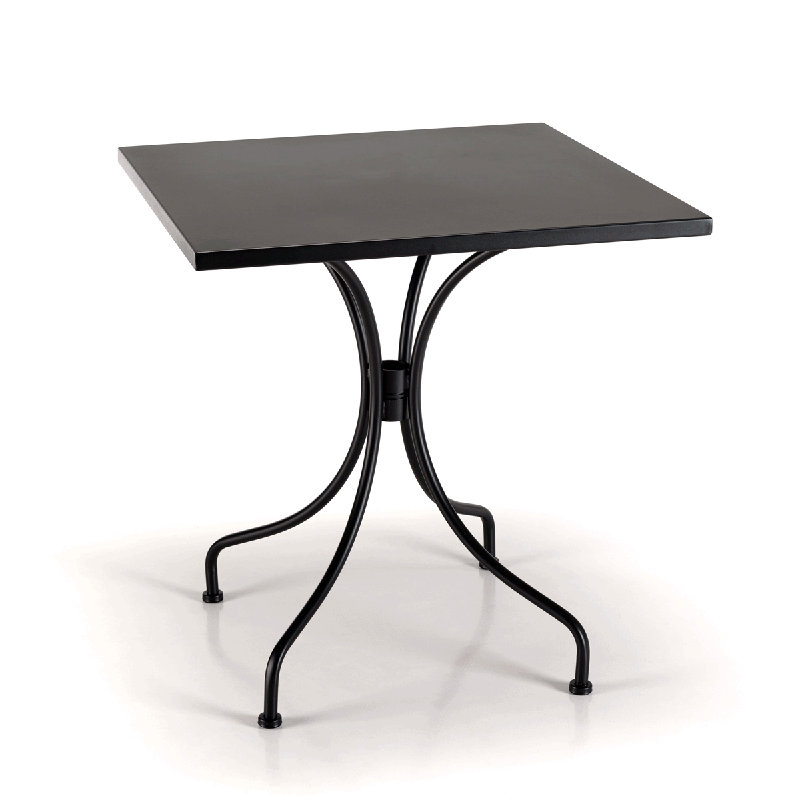 Debanhy Square Metal Outdoor Bistro Table , 70cm cm W 70cm cm D