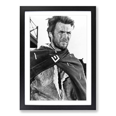 Clint Eastwood 2 Framed Photographic - Framed Print