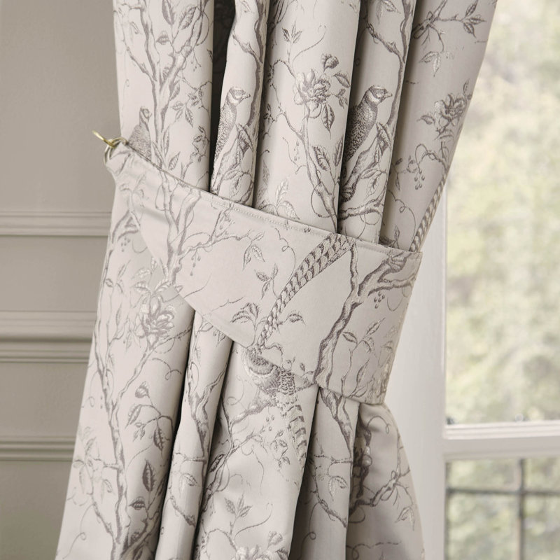 Ashridge Blackout Curtain Pair, Width 168 x Drop 183 cm