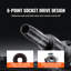 13.38" Drive Bit Ratchet Tool Kit Case