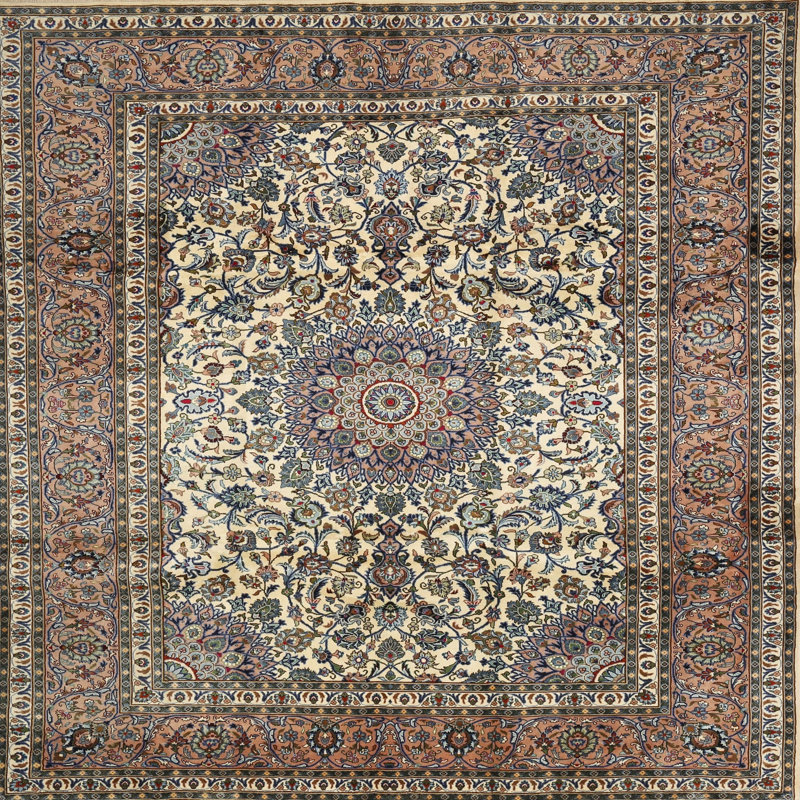 Oriental Indoor Rug, Square 4'
