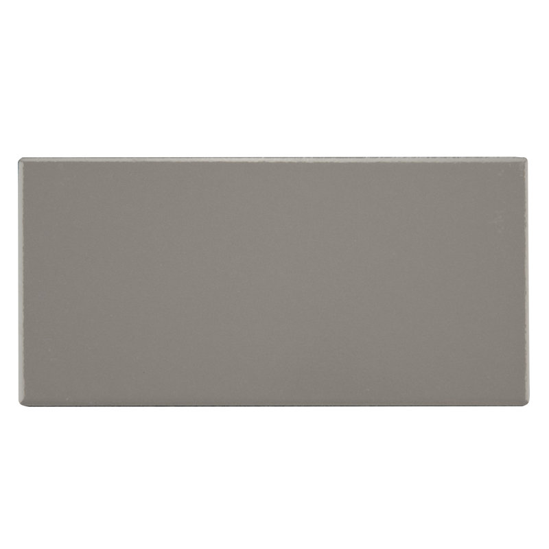 Piscina Brick 9-5/8 In. X 19-1/2 In. Porcelain Floor And Wall Tile, Gray