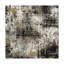 Tapis abstrait jaune / noir / gris-352200837