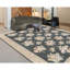 Hand-Knotted High-Quality Green and Gray Area Rug