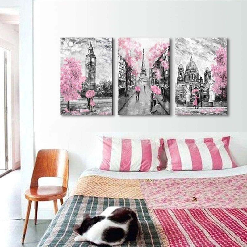 3 Piece Wrapped Canvas Print