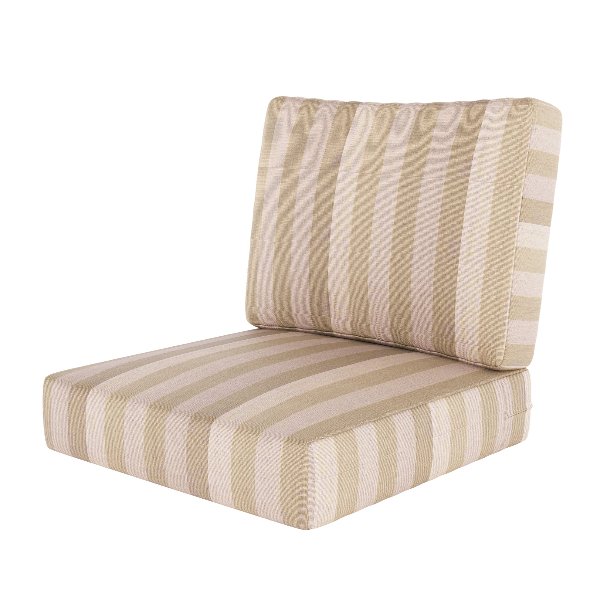 Lani Sunbrella Outdoor Lounge Chair Cushion, Expressive Sparrow